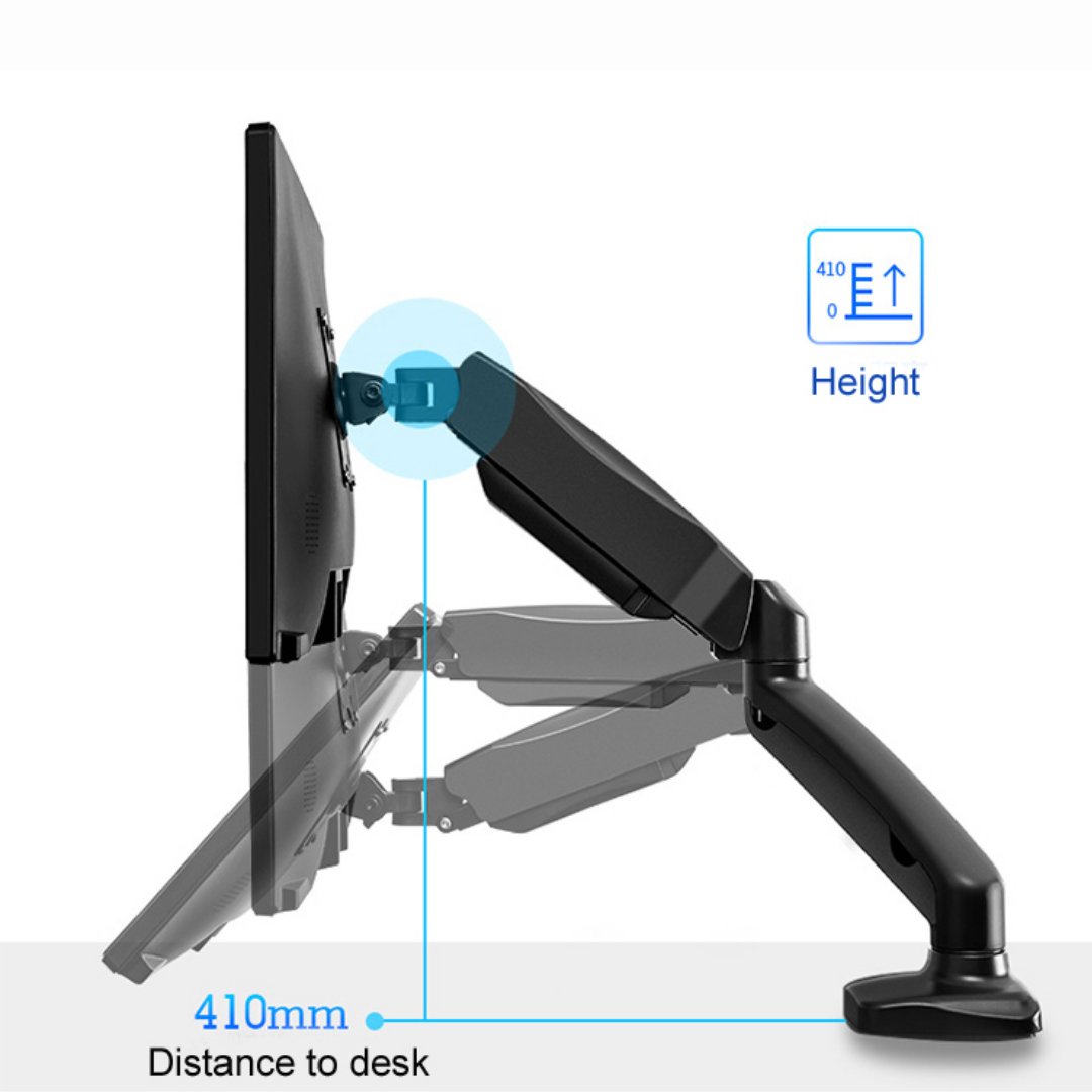 Single Arm Monitor Mount - Ark Ergonomics